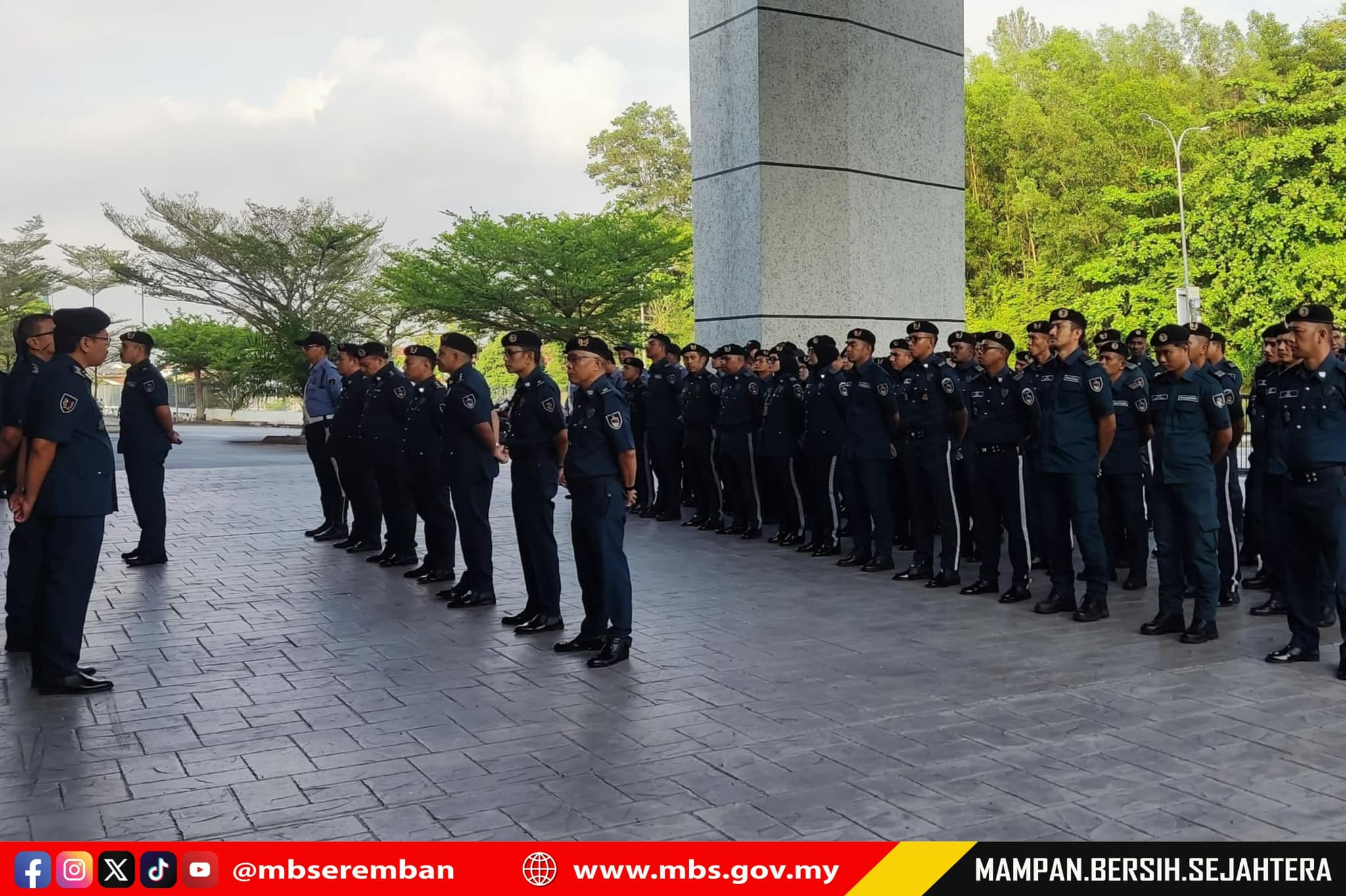 PERJUMPAAN TUAN SETIAUSAHA MBS BERSAMA ANGGOTA PENGUATKUASA MAJLIS BANDARAYA SEREMBAN