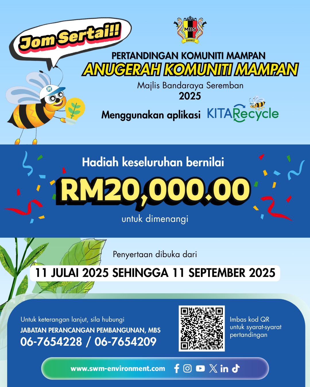 PERTANDINGAN KOMUNITI MAMPAN KITARECYCLE