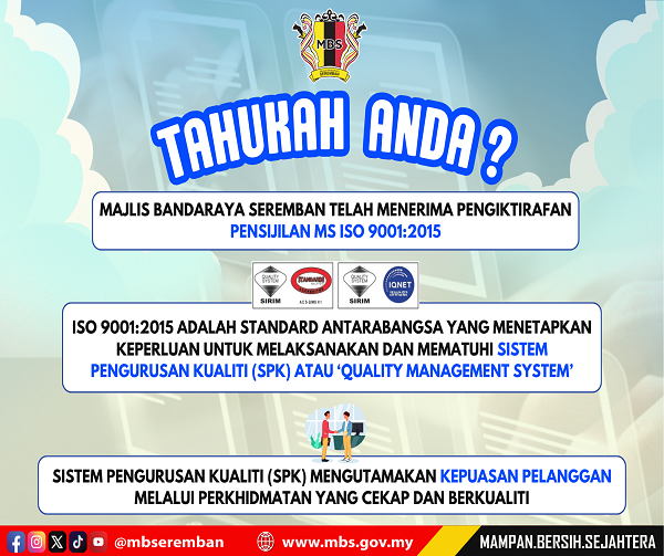 PENSIJILAN MS ISO 9001:2015