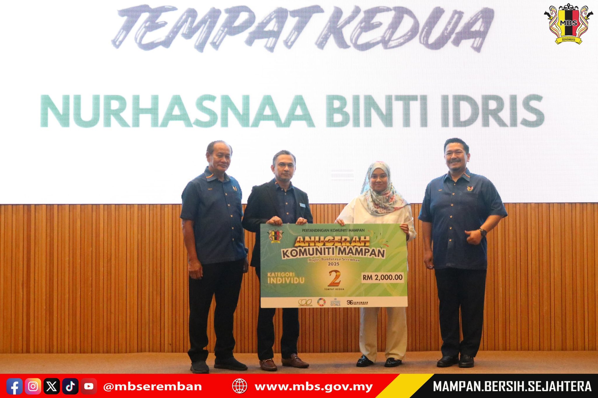 PROGRAM TOWNHALL SEMPENA HARI HABITAT SEDUNIA & HARI PERANCANG BANDAR SEDUNIA PERINGKAT MBS 2025
