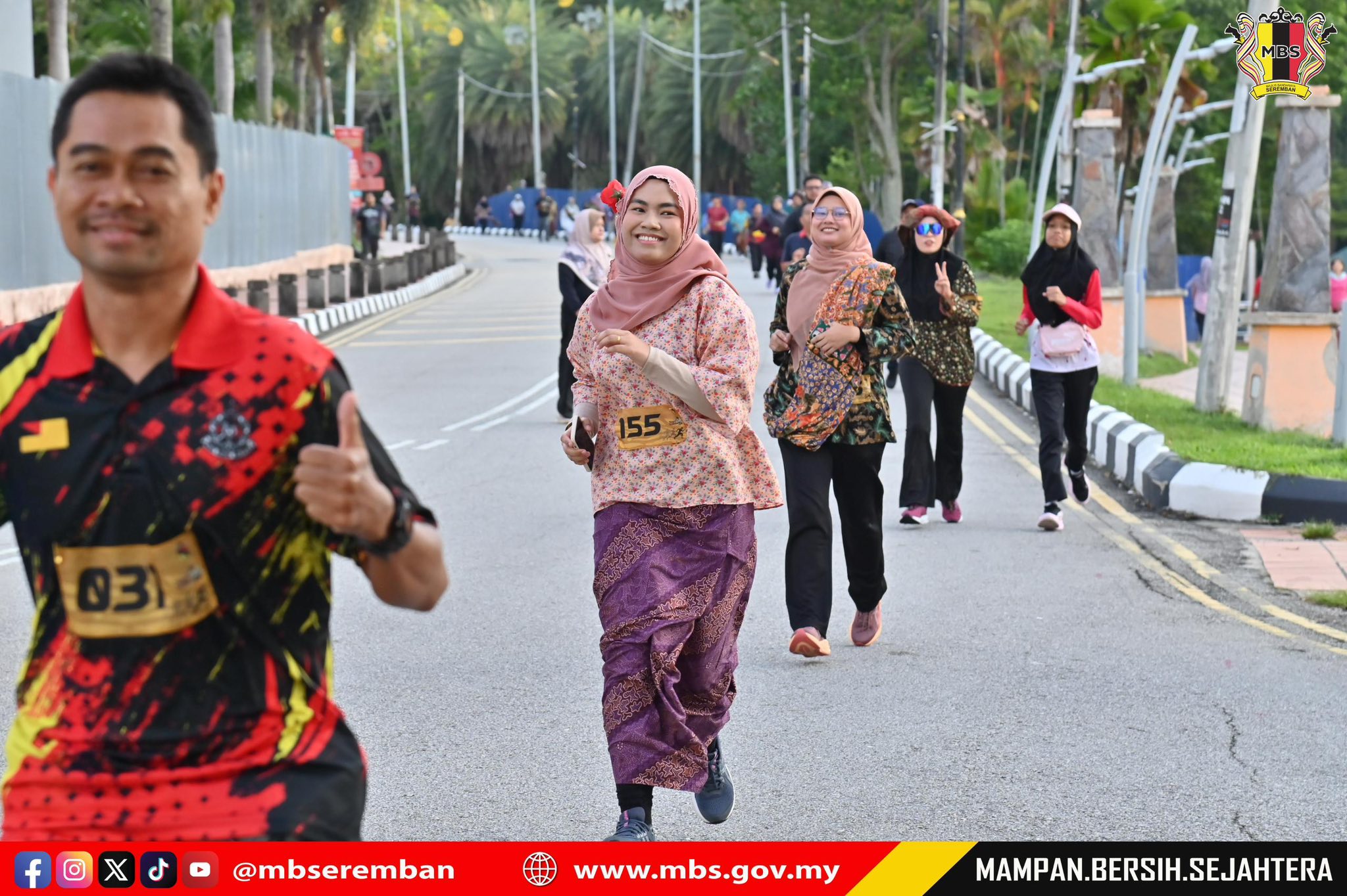 PROGRAM FUN RUN BERAGAM 5KM SEMPENA SAMBUTAN HARI INTEGRITI DAN HARI ANTIRASUAH ANTARABANGSA PERINGKAT KERAJAAN NEGERI SEMBILAN 2025