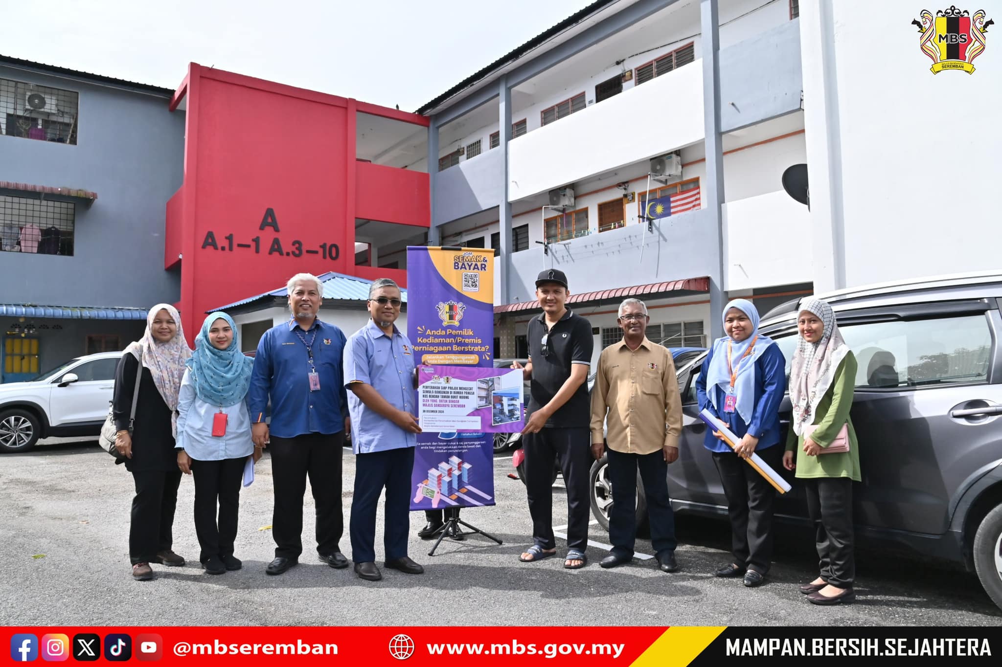 PROGRAM PENYERAHAN SIAP PROJEK TABUNG PENYELENGGARAAN PERUMAHAN MALAYSIA (TPPM) TAHUN 2024