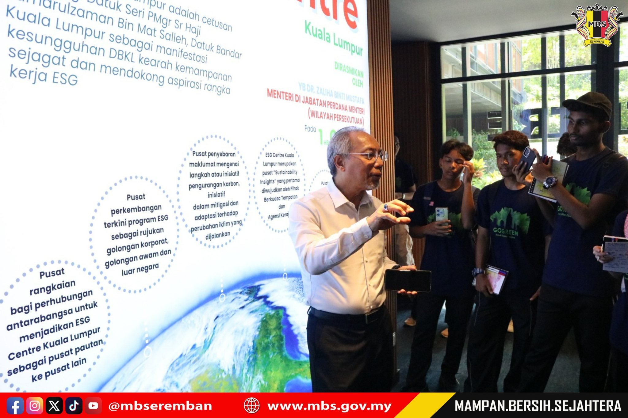 PROGRAM GOGREEN MBS ‘KENALI SENIBINA HIJAU’