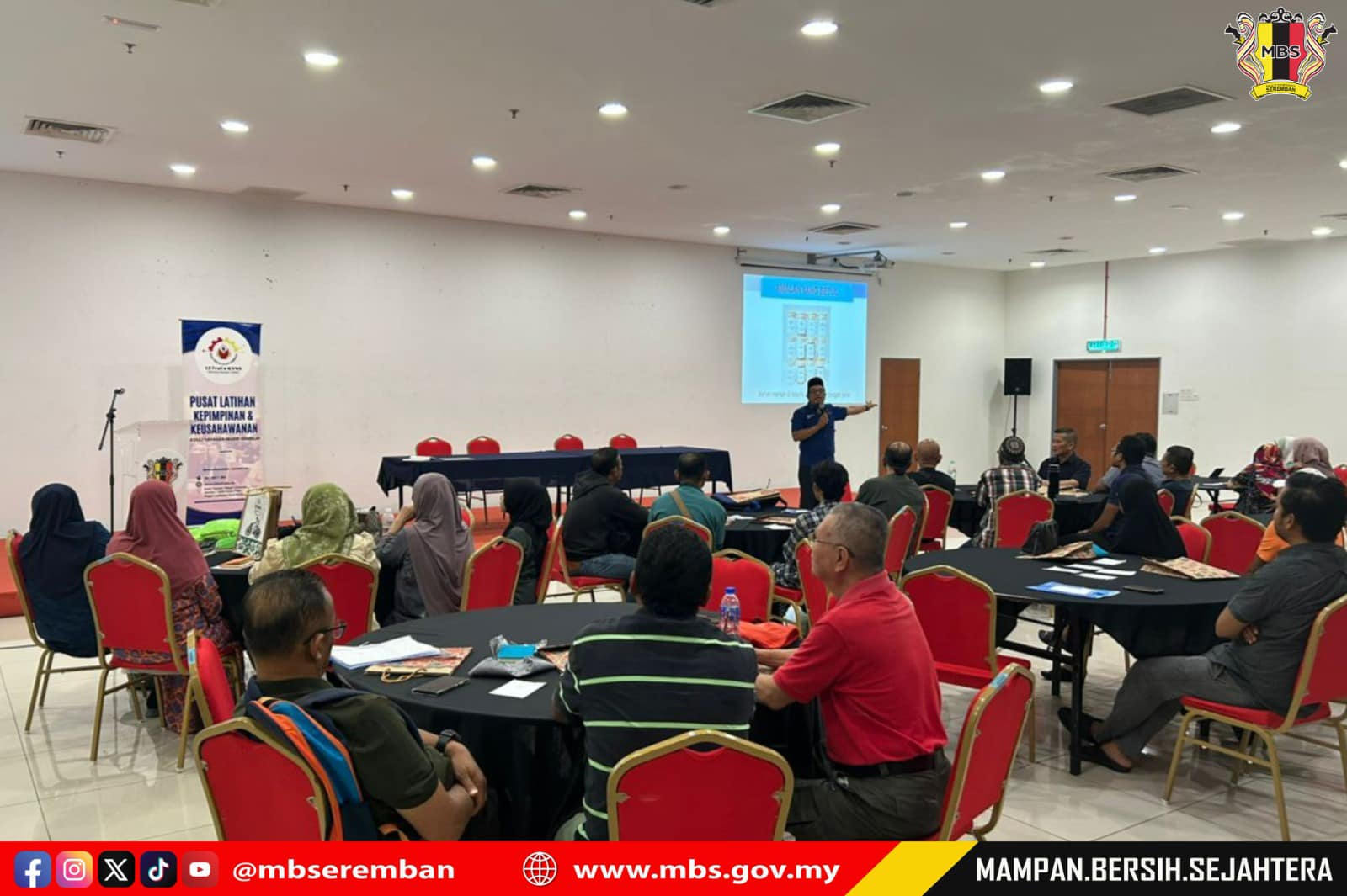 PROGRAM PEMBANGUNAN USAHAWAN LATIHAN KEPIMPINAN DAN KEUSAHAWANAN PENIAGA GERAI MAJLIS BANDARAYA SEREMBAN