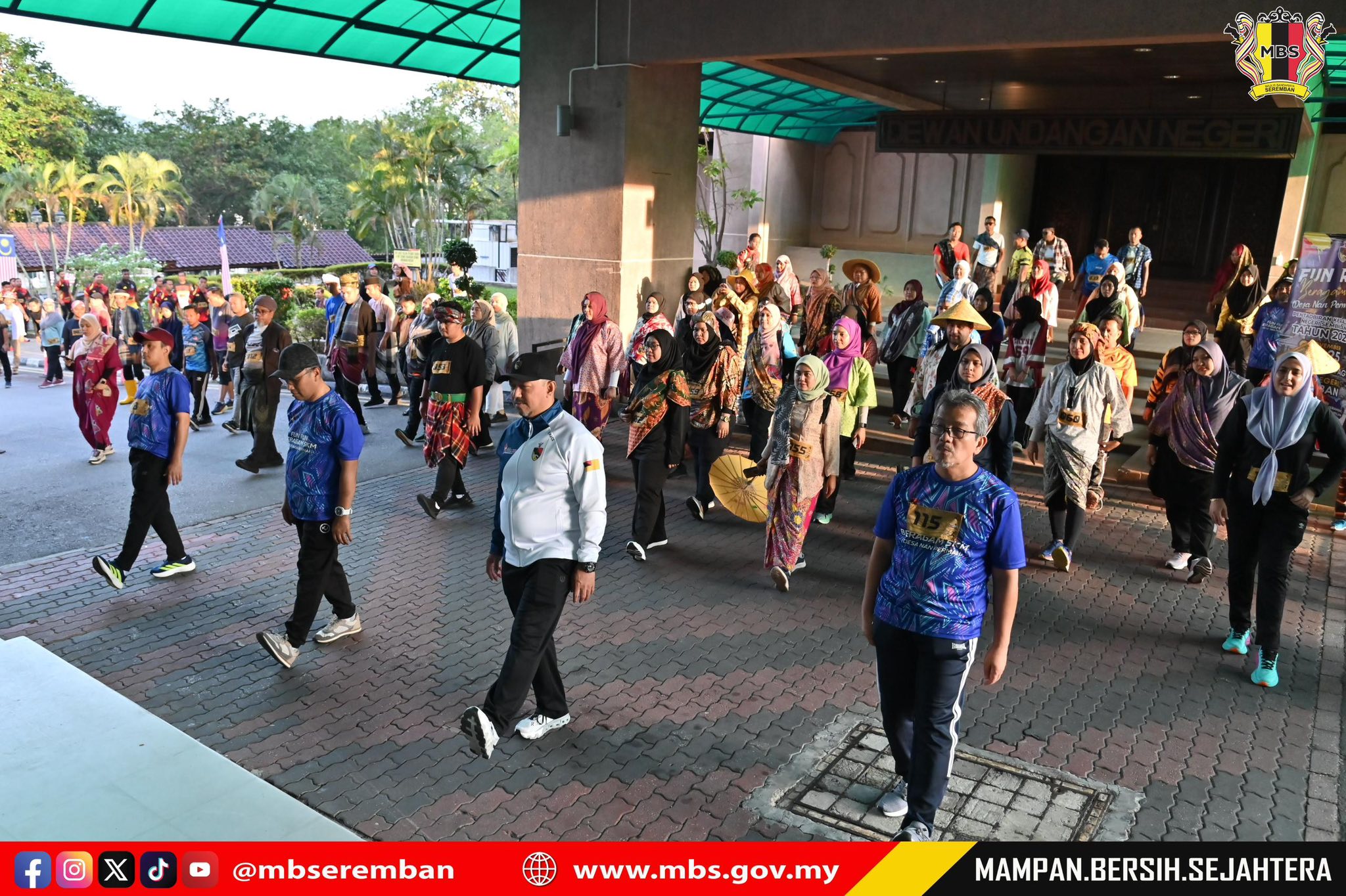 PROGRAM FUN RUN BERAGAM 5KM SEMPENA SAMBUTAN HARI INTEGRITI DAN HARI ANTIRASUAH ANTARABANGSA PERINGKAT KERAJAAN NEGERI SEMBILAN 2025