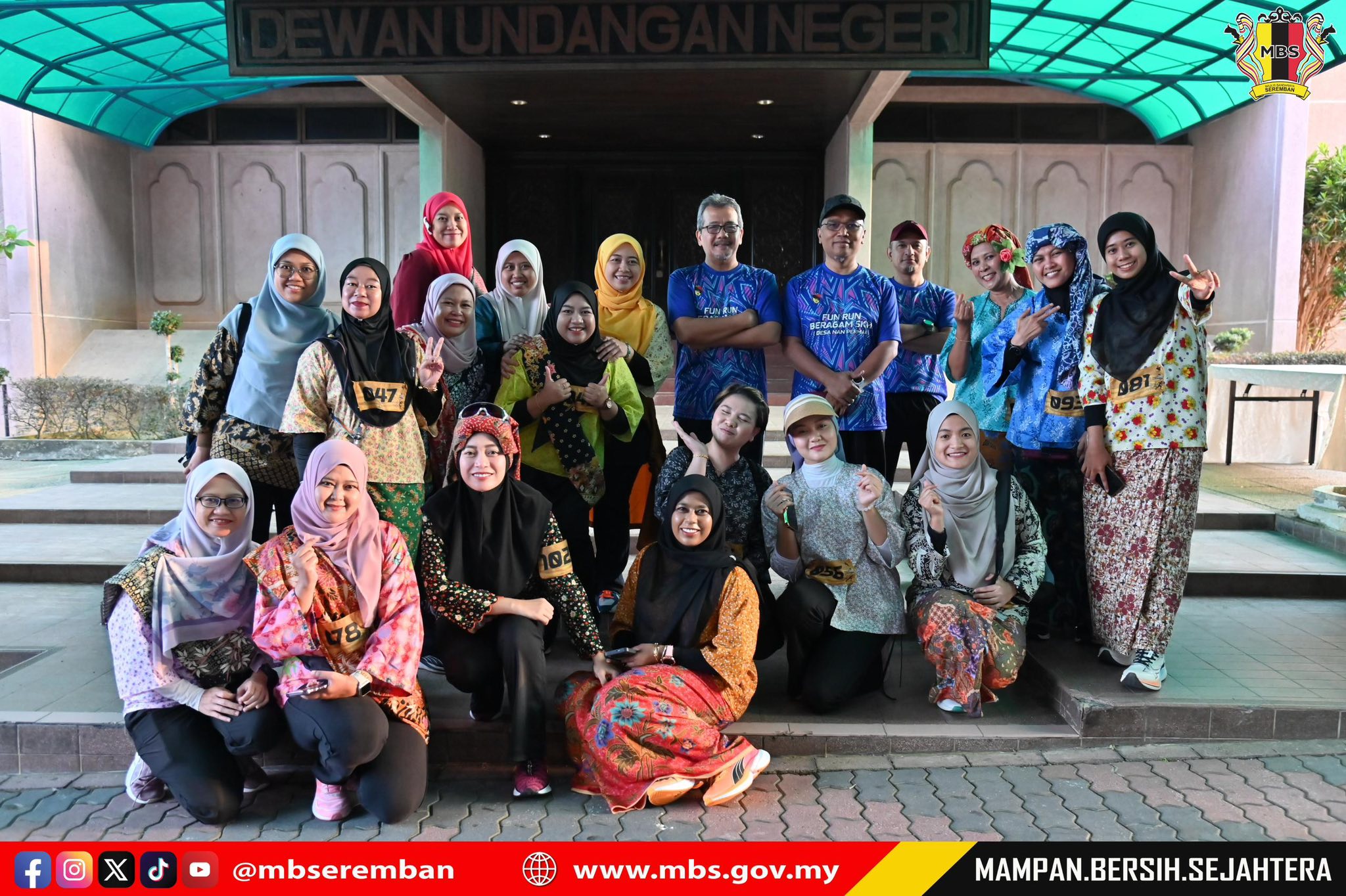 PROGRAM FUN RUN BERAGAM 5KM SEMPENA SAMBUTAN HARI INTEGRITI DAN HARI ANTIRASUAH ANTARABANGSA PERINGKAT KERAJAAN NEGERI SEMBILAN 2025