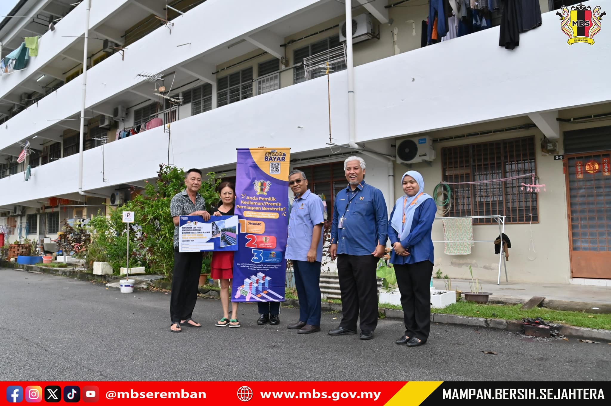 PROGRAM PENYERAHAN SIAP PROJEK TABUNG PENYELENGGARAAN PERUMAHAN MALAYSIA (TPPM) TAHUN 2024