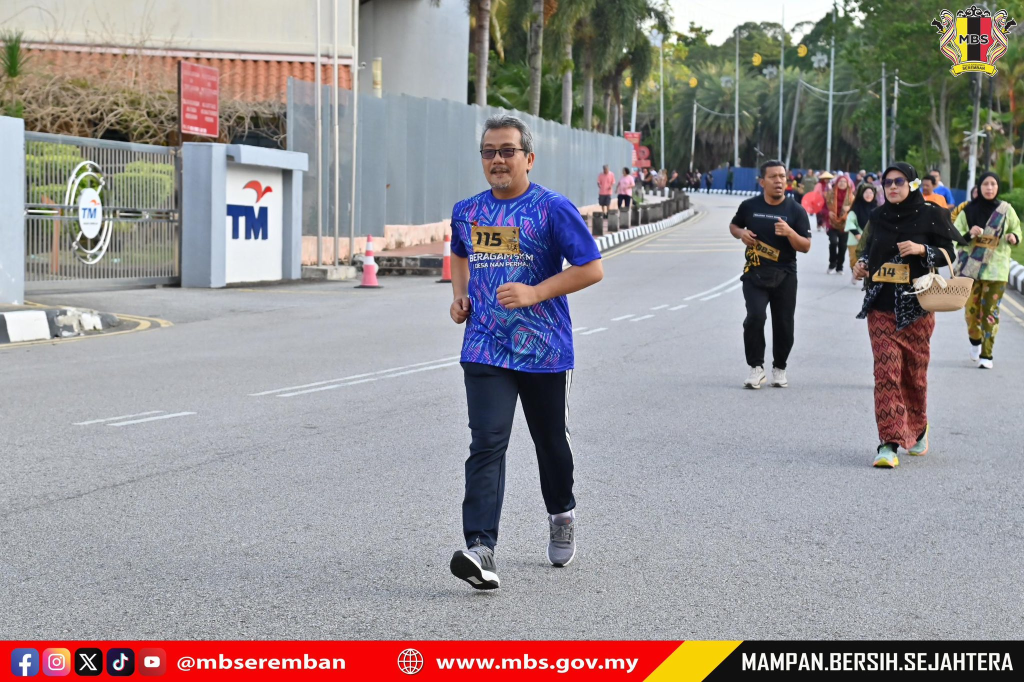 PROGRAM FUN RUN BERAGAM 5KM SEMPENA SAMBUTAN HARI INTEGRITI DAN HARI ANTIRASUAH ANTARABANGSA PERINGKAT KERAJAAN NEGERI SEMBILAN 2025