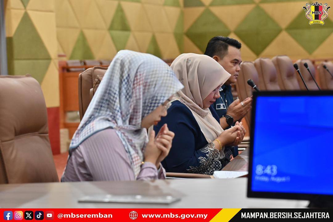 SESI PENYERAHAN SURAT KENAIKAN PANGKAT, PEMANGKUAN DAN KENAIKAN PANGKAT SECARA TIME-BASED (TBK1), MAJLIS BANDARAYA SEREMBAN