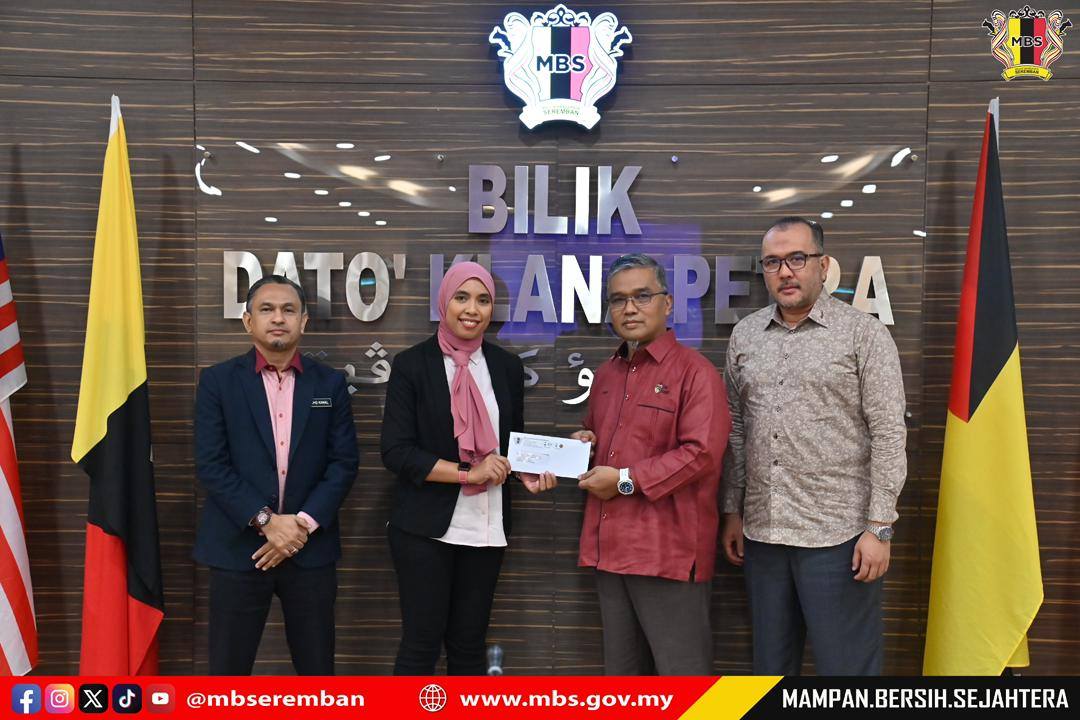SESI PENYERAHAN SURAT KENAIKAN PANGKAT, PEMANGKUAN DAN KENAIKAN PANGKAT SECARA TIME-BASED (TBK1), MAJLIS BANDARAYA SEREMBAN