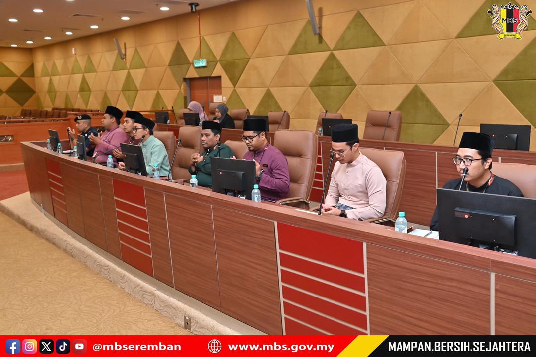 SESI PERJUMPAAN DATUK BANDAR KETIGA MAJLIS BANDARAYA SEREMBAN