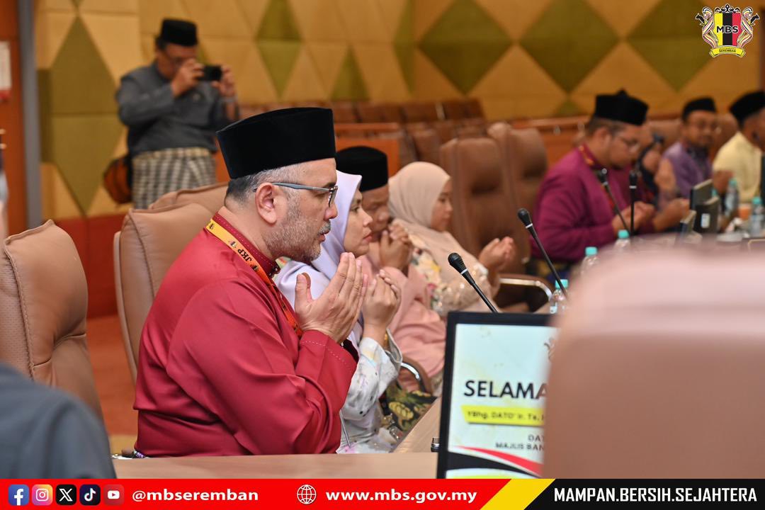SESI PERJUMPAAN DATUK BANDAR KETIGA MAJLIS BANDARAYA SEREMBAN