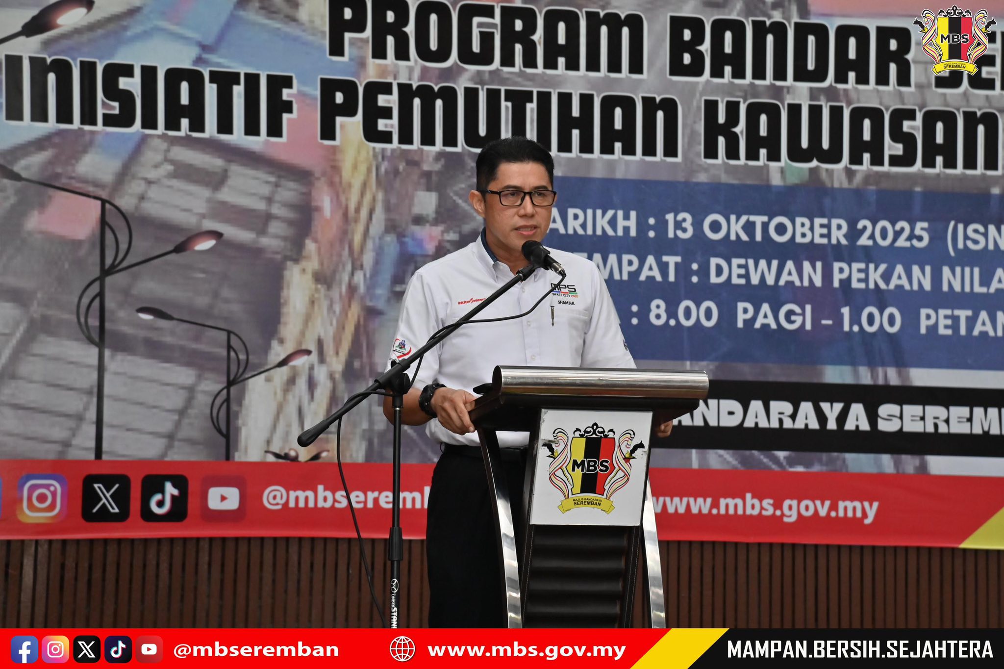 TOWNHALL PROGRAM BANDAR SELAMAT-INISIATIF PEMUTIHAN KAWASAN BLACKSPOT 2025 BERSAMA KOMUNITI SETEMPAT