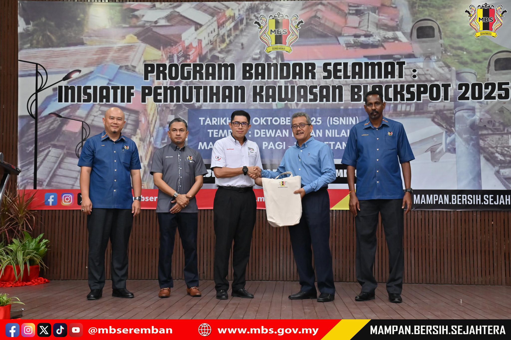 TOWNHALL PROGRAM BANDAR SELAMAT-INISIATIF PEMUTIHAN KAWASAN BLACKSPOT 2025 BERSAMA KOMUNITI SETEMPAT