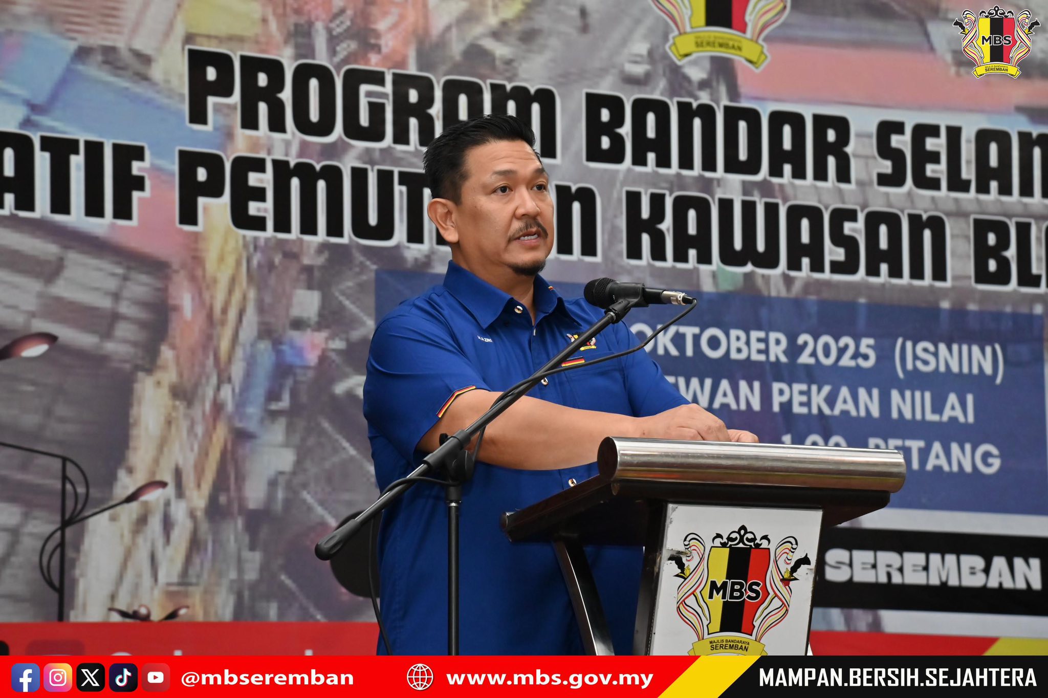 TOWNHALL PROGRAM BANDAR SELAMAT-INISIATIF PEMUTIHAN KAWASAN BLACKSPOT 2025 BERSAMA KOMUNITI SETEMPAT