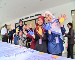 SESI PERASMIAN "HAND PRINT" HARI KEMERDEKAAN MAJLIS BANDARAYA SEREMBAN TAHUN 2023