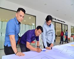 SESI PERASMIAN "HAND PRINT" HARI KEMERDEKAAN MAJLIS BANDARAYA SEREMBAN TAHUN 2023