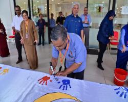 SESI PERASMIAN "HAND PRINT" HARI KEMERDEKAAN MAJLIS BANDARAYA SEREMBAN TAHUN 2023