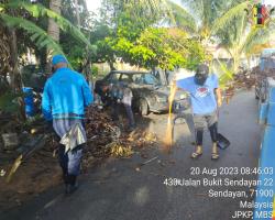 PROGRAM GOTONG ROYONG PERDANA LOCAL AGENDA 21 (LA21) SEMPENA KEMPEN PENCEGAHAN DENGGI TAHUN 2023 MAJLIS BANDARAYA  SEREMBAN