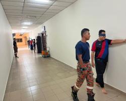 KURSUS KEBAKARAN BERSAMA AHLI PASUKAN TINDAKAN KECEMASAN (EMERGENCY RESPONSE TEAM, ERT) PEJABAT MAJLIS BANDARAYA SEREMBAN CAWANGAN NILAI