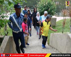 LAWATAN TURUN PADANG DATUK BANDAR KE TAMAN TASIK SEREMBAN, LORONG SENI SEREMBAN DAN MYKIOSK JALAN UTAM SINGH