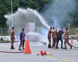 KURSUS KEBAKARAN BERSAMA AHLI PASUKAN TINDAKAN KECEMASAN (EMERGENCY RESPONSE TEAM (ERT)) WISMA MAJLIS BANDARAYA SEREMBAN 2024