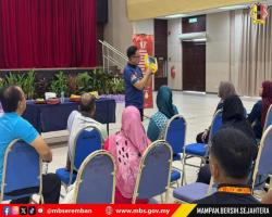 KURSUS KEMAHIRAN BASIC LIFE SUPPORT DAN PERANAN EMERGENCY RESPONSE TEAM (ERT) MAJLIS BANDARAYA SEREMBAN