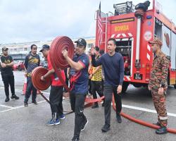 KURSUS KEBAKARAN BERSAMA AHLI PASUKAN TINDAKAN KECEMASAN (EMERGENCY RESPONSE TEAM (ERT)) WISMA MAJLIS BANDARAYA SEREMBAN 2024