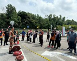 KURSUS KEBAKARAN BERSAMA AHLI PASUKAN TINDAKAN KECEMASAN (EMERGENCY RESPONSE TEAM (ERT)) WISMA MAJLIS BANDARAYA SEREMBAN 2024