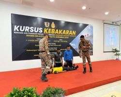 KURSUS KEBAKARAN BERSAMA AHLI PASUKAN TINDAKAN KECEMASAN (EMERGENCY RESPONSE TEAM (ERT)) WISMA MAJLIS BANDARAYA SEREMBAN 2024