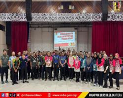 KURSUS KEMAHIRAN BASIC LIFE SUPPORT DAN PERANAN EMERGENCY RESPONSE TEAM (ERT) MAJLIS BANDARAYA SEREMBAN