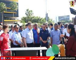 MAJLIS PENYERAHAN DAN PERASMIAN WAJAH BAHARU TEROWONG PEJALAN KAKI JALAN SUNGAI UJONG