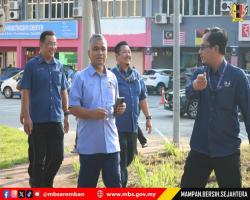 MAJLIS PENYERAHAN DAN PERASMIAN WAJAH BAHARU TEROWONG PEJALAN KAKI JALAN SUNGAI UJONG