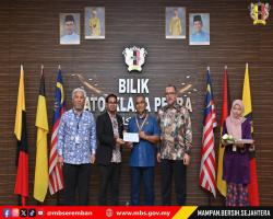 SESI PENYERAHAN SURAT PEMANGKUAN, KENAIKAN PANGKAT SECARA TIME-BASED (TBK1), PEGAWAI LANTIKAN KONTRAK KE TETAP SERTA BACAAN IKRAR (AKU JANJI) MAJLIS BANDARAYA SEREMBAN