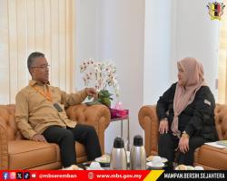 KUNJUNGAN HORMAT PERBADANAN TABUNG PENDIDIKAN TINGGI NASIONAL (PTPTN) NEGERI SEMBILAN