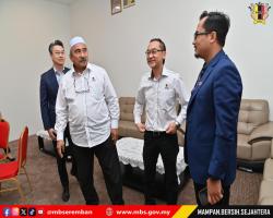 PENYERAHAN BENDERA JALUR GEMILANG DARIPADA MATRIX CONCEPTS HOLDINGS BERHAD KEPADA MBS