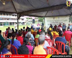 PROGRAM PEMBUDAYAAN LANDSKAP 2024 MOH GOTONG ROYONG HARI CUCI MALAYSIA SAMBIL TANAM POKOK, DATARAN LOBAK "HIJAUKAN LOBAK"