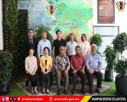 KUNJUNGAN HORMAT DELEGASI DARIPADA SHANGHAI PUDONG NEW AREA CIVIL AFFAIRS