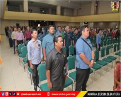 SESI TAKLIMAT SISTEM SARAAN PERKHIDMATAN AWAM (SSPA) PERINGKAT MAJLIS BANDARAYA SEREMBAN