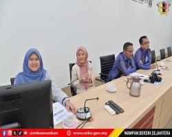 LAWATAN KERJA MAJLIS PERBANDARAN MANJUNG KE MBS