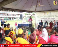 PROGRAM PEMBUDAYAAN LANDSKAP 2024 MOH GOTONG ROYONG HARI CUCI MALAYSIA SAMBIL TANAM POKOK, DATARAN LOBAK "HIJAUKAN LOBAK"