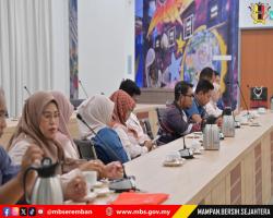 LAWATAN KERJA MAJLIS PERBANDARAN MANJUNG KE MBS