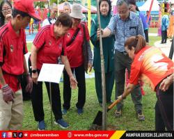 PROGRAM PEMBUDAYAAN LANDSKAP 2024 MOH GOTONG ROYONG HARI CUCI MALAYSIA SAMBIL TANAM POKOK, DATARAN LOBAK "HIJAUKAN LOBAK"