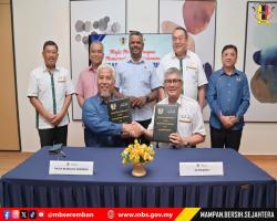 MAJLIS MENANDATANGANI MEMORANDUM PERSEFAHAM DI ANTARA MAJLIS BANDARAYA SEREMBAN BERSAMA GD HOLDINGS SDN BHD