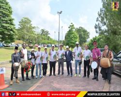 PROGRAM MOH GOTONG ROYONG HARI CUCI MALAYSIA SAMBIL TANAM POKOK