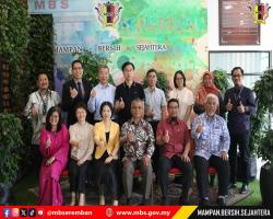 KUNJUNGAN HORMAT DELEGASI DARIPADA SHANGHAI PUDONG NEW AREA CIVIL AFFAIRS