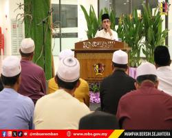 MAJLIS PERKONGSIAN ILMU USRAH BULANAN ANJURAN PEJABAT MENTERI BESAR NEGERI SEMBILAN