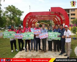 PROGRAM PEMBUDAYAAN LANDSKAP 2024 MOH GOTONG ROYONG HARI CUCI MALAYSIA SAMBIL TANAM POKOK, DATARAN LOBAK "HIJAUKAN LOBAK"