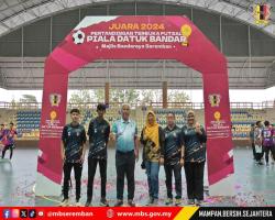 PERTANDINGAN FUTSAL TERBUKA PIALA DATUK BANDAR MAJLIS BANDARAYA SEREMBAN SEMPENA HARI SUKAN NEGARA 2024