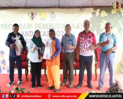 PROGRAM PEMBUDAYAAN LANDSKAP 2024 MOH GOTONG ROYONG HARI CUCI MALAYSIA SAMBIL TANAM POKOK, DATARAN LOBAK "HIJAUKAN LOBAK"